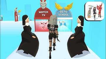 Yes No Runner 👼👸👿 All Levels Gameplay Trailer Android,ios New Game