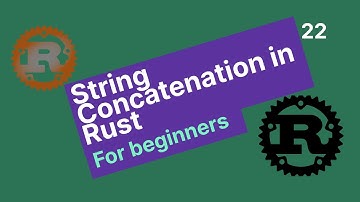 String Concatenation in Rust