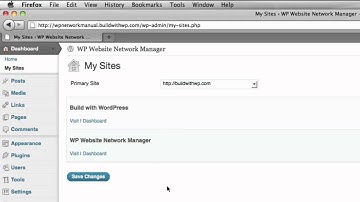 WP MU - Add a New Site to WordPress Multisites Network