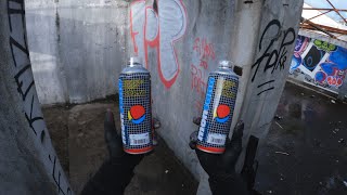 Graffiti with Special Edition Cans
