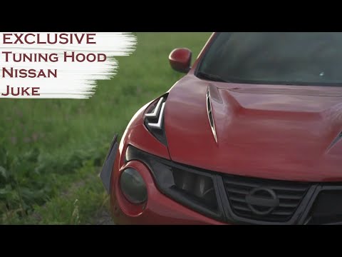 Тюнинг капот Ниссан Жук / Tuning Hood Nissan Juke
