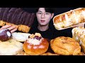 여러가지 크림빵 디저트 빵 먹방ASMR MUKBANG CREAM BREAD & DESSERT & BREAD クリーム パン デザート eating sounds