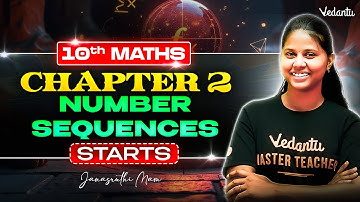 10th Maths | Chapter 2 Number Sequences | State Board | Janasruthi Ma