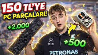 Bit Pazarından 150 TL’ye PC Parçaları Aldım! 