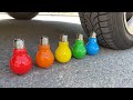 Crushing Crunchy Soft Things By Car EXPERIMENT Car Vs Jelly WATERMELON Balloons 