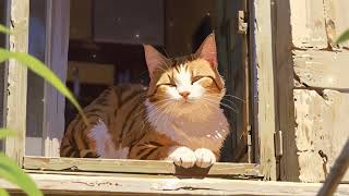 Easy Day Lo-Fi &amp; Cat Vibes 🐾 | Background Music for Any Moment