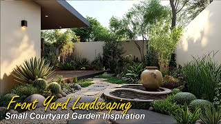 Información Small Front Yard Landscaping: Create a Welcoming Courtyard Actualización