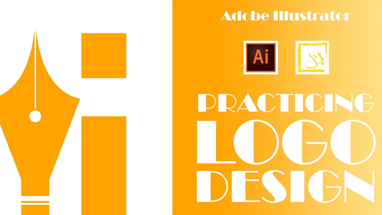 Practicing Logo Design | Part 3 | Logo Design Ideas | Adobe Illustartor ...