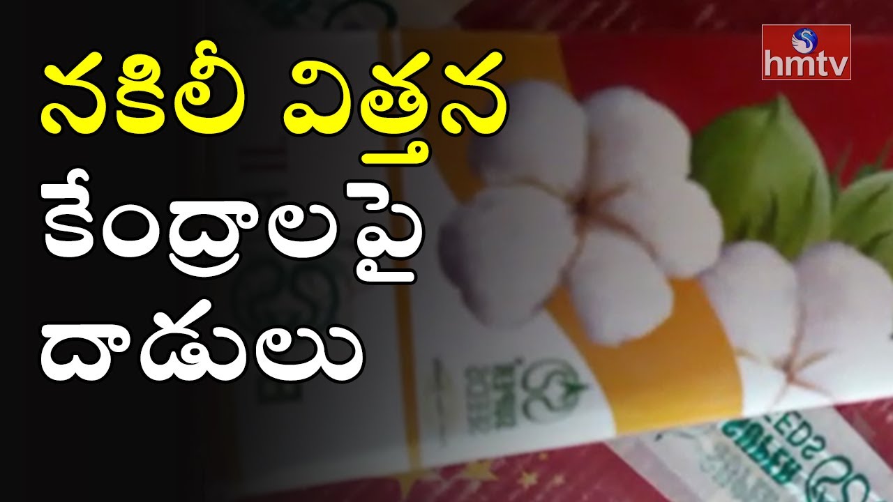 SOT Police Raids On Fake Cotton Seeds Company | Pet Basheerabad | HMTV