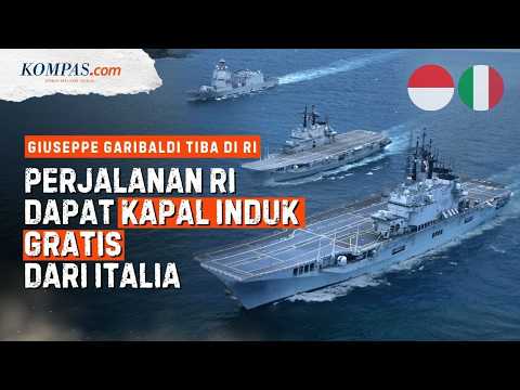 Selamat Datang Giuseppe Garibaldi! Kapal Induk Pertama RI Gratis dari Italia