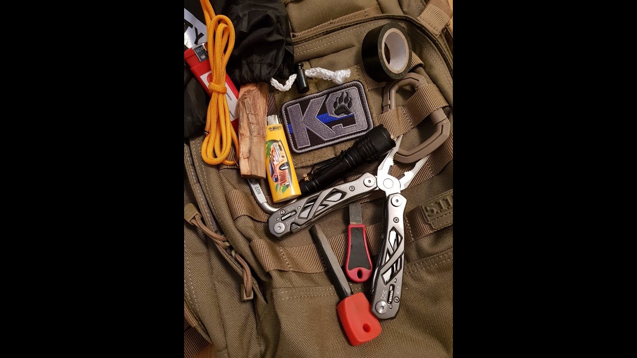 What's in my EDC bag? First 100 Subscribers! YouTube