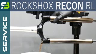 Service Your RockShox Recon RL Fork MORE Often. Full Tutorial: Upper & Lower Stanchions Overhaul.