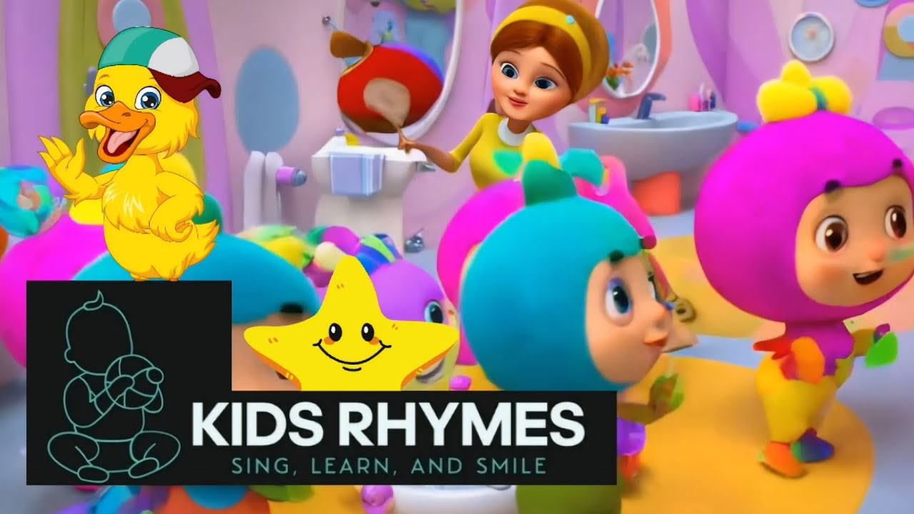 Bath Song | kids Nursery Rhymes with beautiful 3D Animation