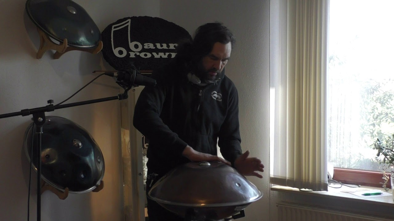 Handpan D-Moll Edelstahl