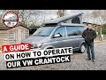 VW T6 Campervan With A Toilet - The Bodans Crantock Camper User Guid