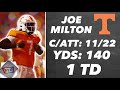 Joe Milton Highlights vs Bowling Green