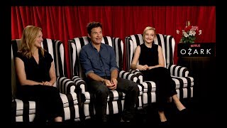 OZARK Interview: Jason Bateman, Laura Linney and Julia Garner