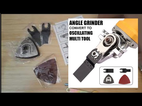 How to Convert Angle Grinder to Oscillating Multi Tools using