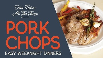 Gordon Ramsay Pork Chops with Sweet and Sour Peppers