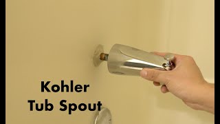 Replace Diverter Bathtub Spout - Kohler K-GP85556-CP with Slip Fit Connection