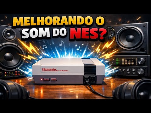 Teste de Audio no Nes Melhoria do Som Para os Jogos Existentes