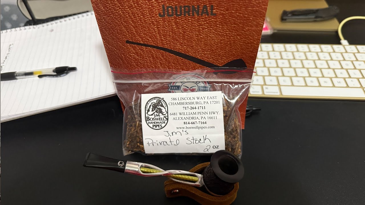 Boswell JMs Private Stock Tobacco Review Inhale the Wind Exhale the Weak Vaper Battle Episode 4