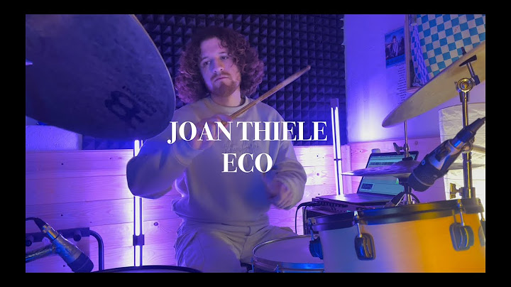 Joan Thiele - Eco (Sanremo 2025) | Drum Cover
