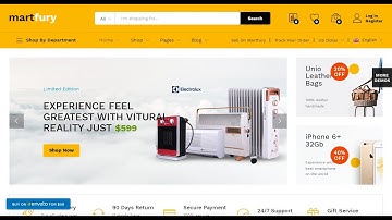 Managing slider in martfury ecommerce theme