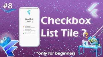 Checkbox List Tile widget | Flutter checkbox list tile