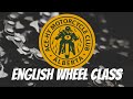 English Wheel Class With the Ace-Hy Motorcycle Club