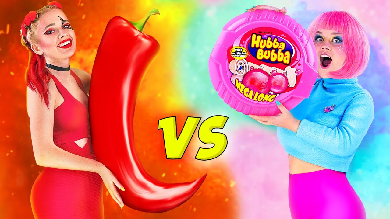 ⁣Chica Picante vs Chica Dulce! Hermanas