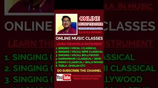 ONLINE MUSIC TEACHER | VIKRAM KUMAR MAJOTRA | ONLINE MUSIC LESSONS | SINGING | INSTRUMENTAL