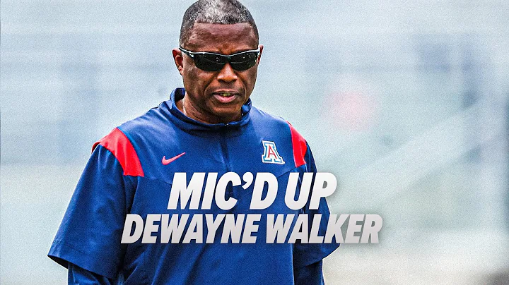 Mic'd Up Coach Dewayne Walker | Arizona Football