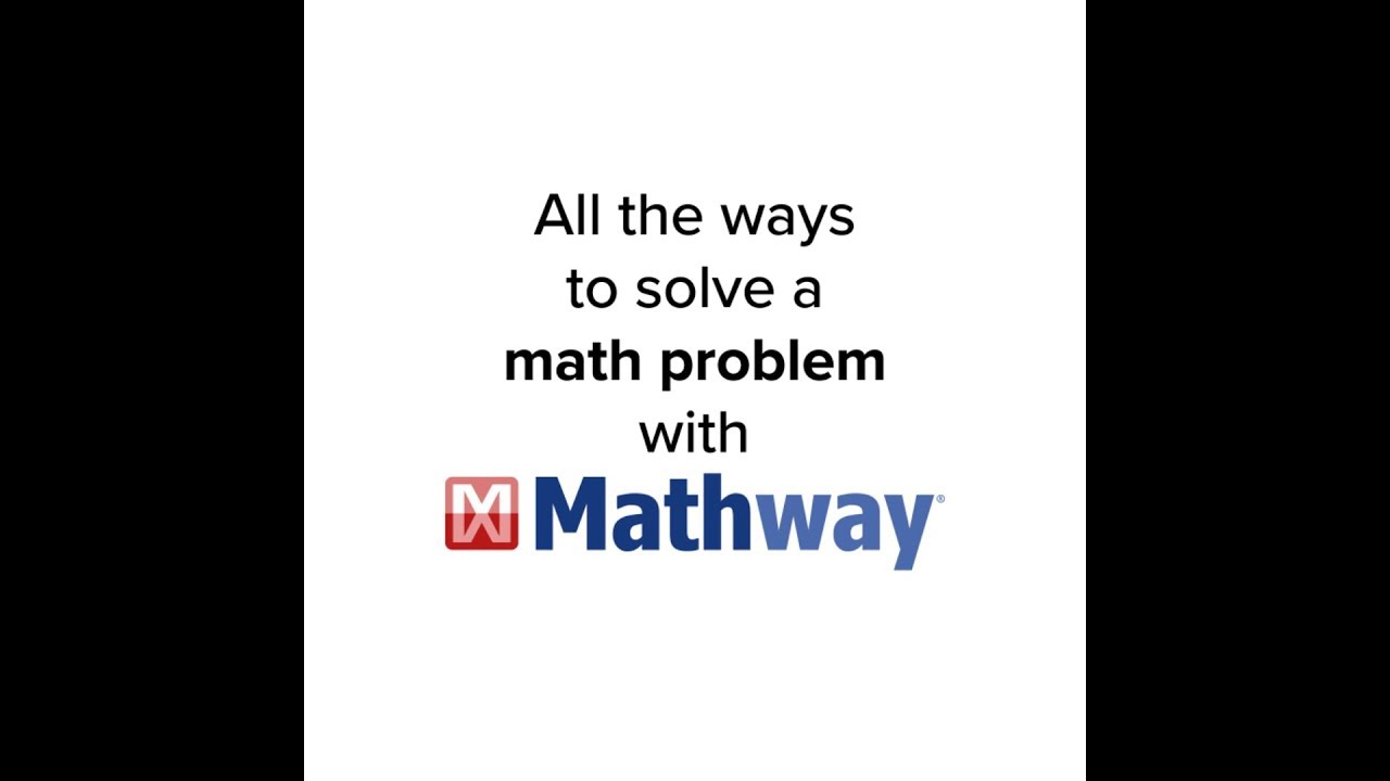 All the Ways to Solve Your Math Problem YouTube