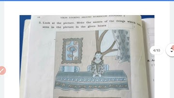 class 3 evs lesson 2  the plant fairy workbook solution Gujarat_board