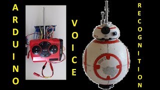 Part 8 - Voice Controlled / RC BB8, built using Lego parts and Geeetech Voice / Speech Recognition