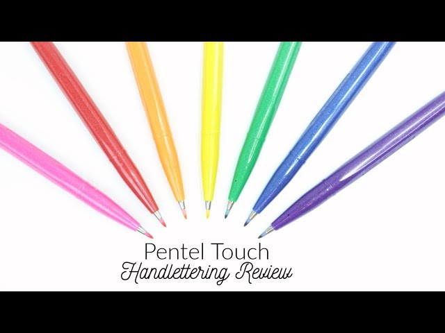 Is Pentel Touch Brush Pen Recommended for Beginners in Brush Lettering?  FULL REVIEW! 