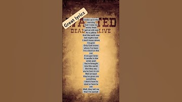 Thumbnail of Great lyrics.             Jon bon Jovi  blaze of glory