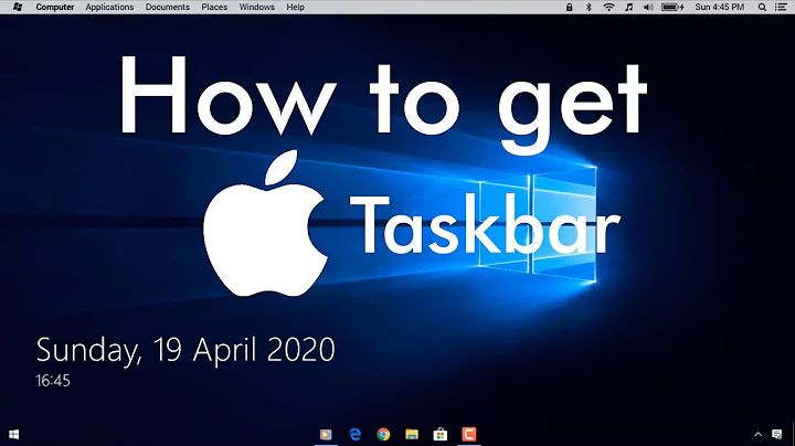 How to Get macOS Taskbar In Windows 10