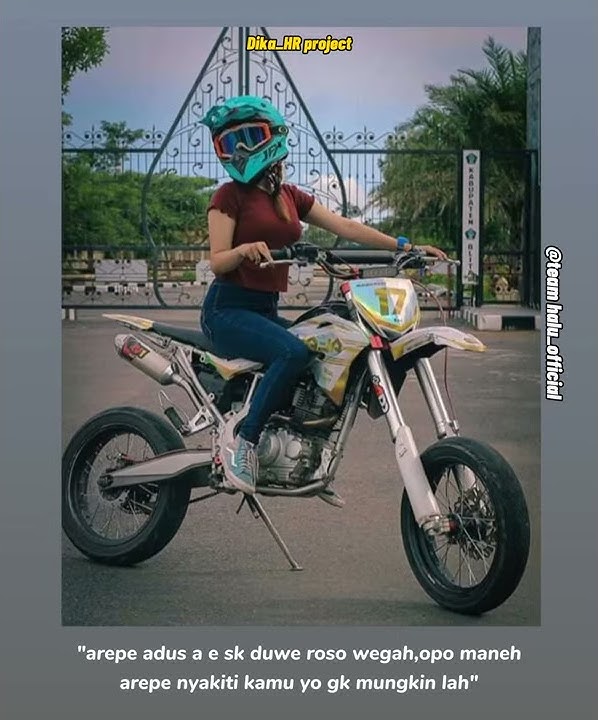 Quotes motocross, cocok untuk story'WhatsApp