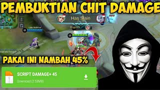 AUTO GG!!! SCRIPT DAMAGE 45% NO BANNED TERBARU, CHEAT DAMAGE - Mobile Legend