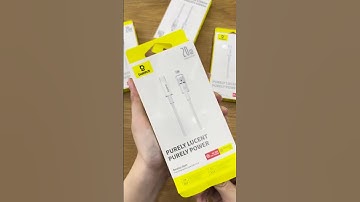 Cáp sạc nhanh và truyền dữ liệu Type C to Lightning 20W Baseus Gem Charging Cable