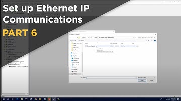 Video #6 - How to Set up Ethernet IP Communications between an Allen Bradley PLC and Gocator Sensor