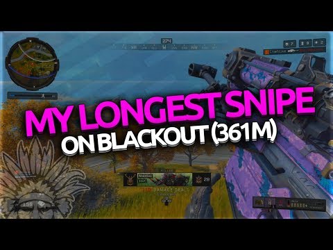 My LONGEST snipe on BLACKOUT.. - My LONGEST snipe on BLACKOUT..