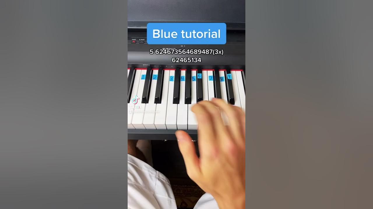 Eiffel 65 - Blue (Da Ba Dee) easy piano tutorial!