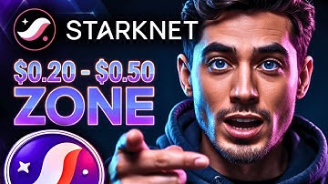 STARKNET: $300M Staked + STRK Trendline Break Setup