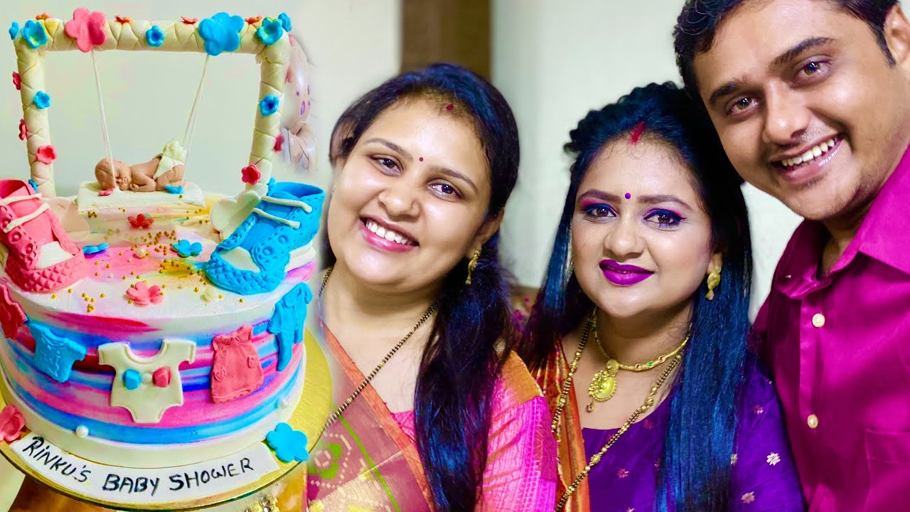 Baby shower celebration🎊 Rinkus kitchen chali chalala🚗💨