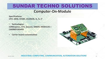 SUNDAR TECHNO SOLUTIONS PRODUCT VIDEO