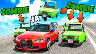 ❄️ KTÓRY SAMOCHÓD PRZETRWA APOKALIPSE ZOMBIE!? | BeamNG Drive  |