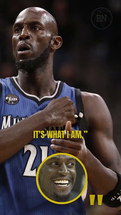 Kevin Garnett: 'I'm the OG, the original gangster'